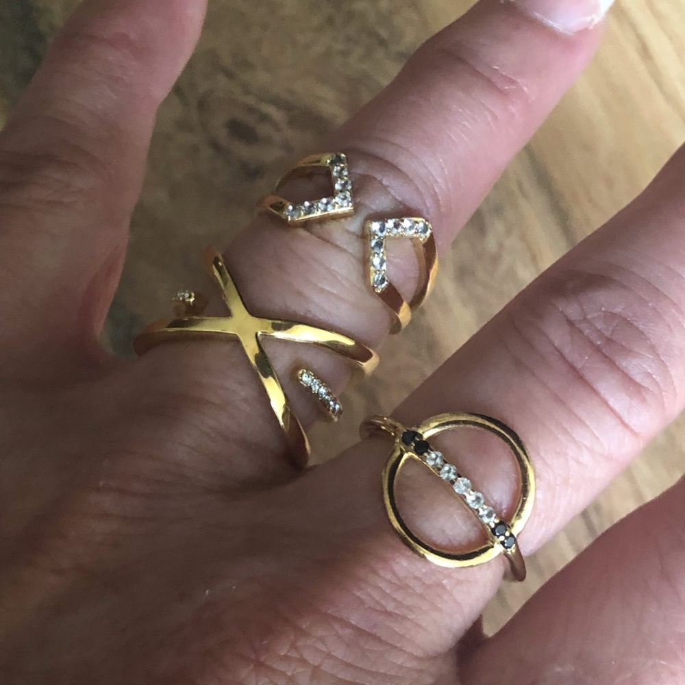 { BAUBLEBAR } criss cross ring